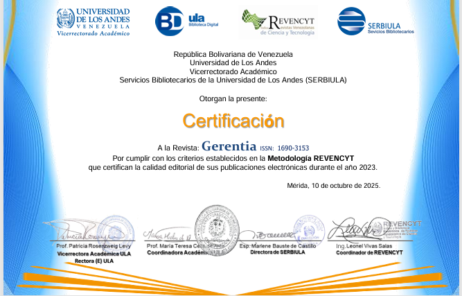 Certificado Gerentia
